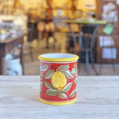 Utensili & Porta utensili da cucina ceramica artigianale di Deruta