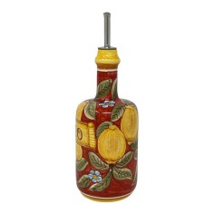 Red Positano Spaghetti Server Italian Pottery 2