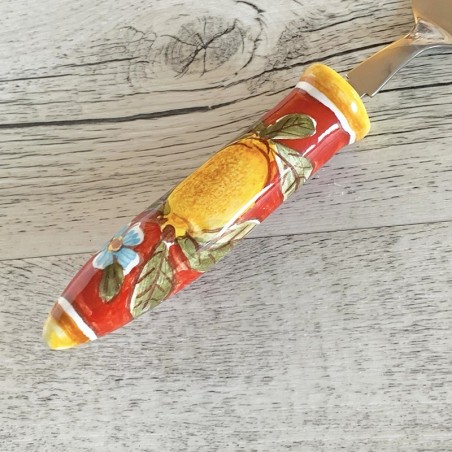Sweet Shovel Positano Rosso Italian Pottery