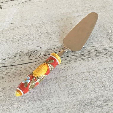 Sweet Shovel Positano Rosso Italian Pottery Sweet Shovel Positano Rosso Italian Pottery