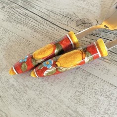 Utensili & Porta utensili da cucina ceramica artigianale di Deruta 2