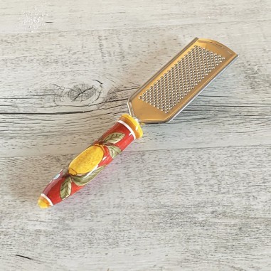 Red Positano Mini Grater Italian Pottery Red Positano Mini Grater Italian Pottery