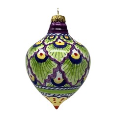 Wall clock 15" Raffaellesco Italian Pottery