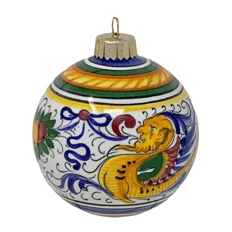 Pallina di Natale 8cm Raffaellesco