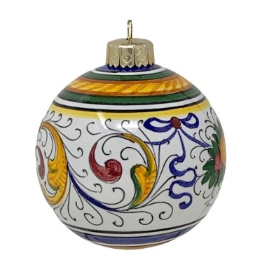 Pallina di Natale 8cm Raffaellesco