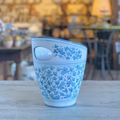 Porta bottiglia ceramica artigianale di Deruta 2