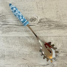 Spaghetti Server Arabesco Turquoise