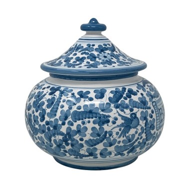 Biscottiera 20cm Arabesco Turchese