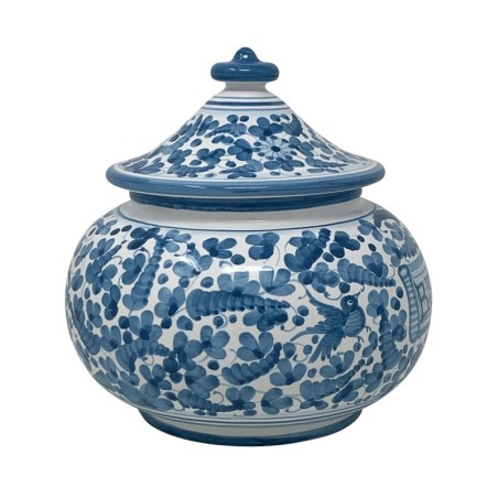 Biscottiera 20cm Arabesco Turchese