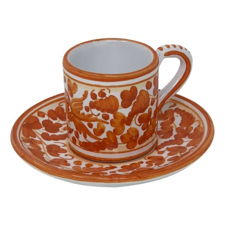 Tasse à café Arabesco Céramique artisanale italienne originale de Deruta