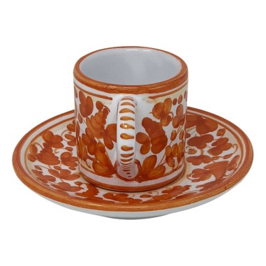 Tasse à café Arabesco Céramique artisanale italienne originale de Deruta
