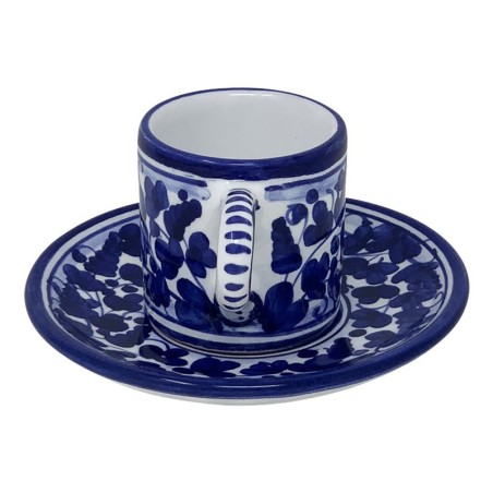 Tasse à café Arabesco Céramique artisanale italienne originale de Deruta