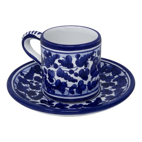 Tasse à café Arabesco Céramique artisanale italienne originale de Deruta
