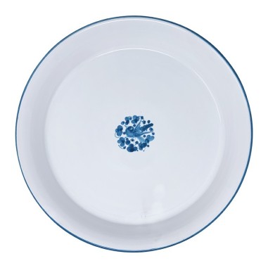 Fruttiera 30cm Arabesco Turchese