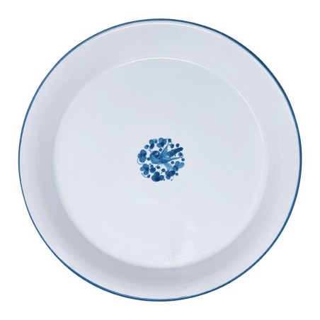 Fruttiera 30cm Arabesco Turchese