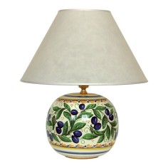 Ricco Deruta Lamp 31" Italian Pottery