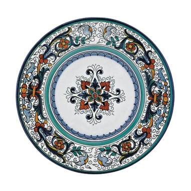 Service d’assiettes Ricco Deruta Ornato