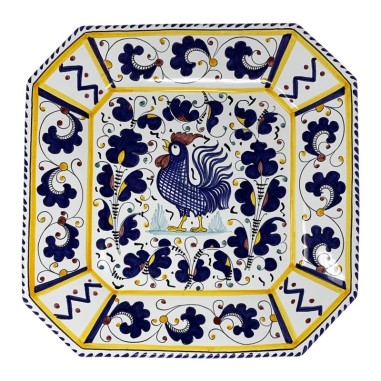 Assiette murale 35cm Orvieto Céramique artisanale italienne originale de Deruta