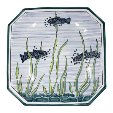 Assiette murale 35m Poisson