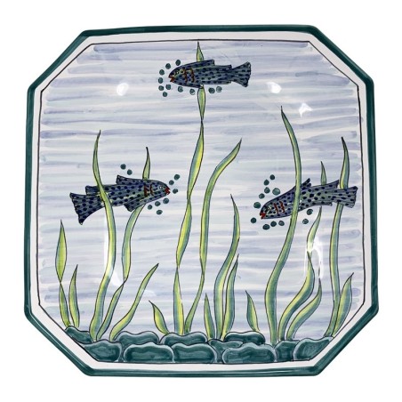 Assiette murale 35m Poisson