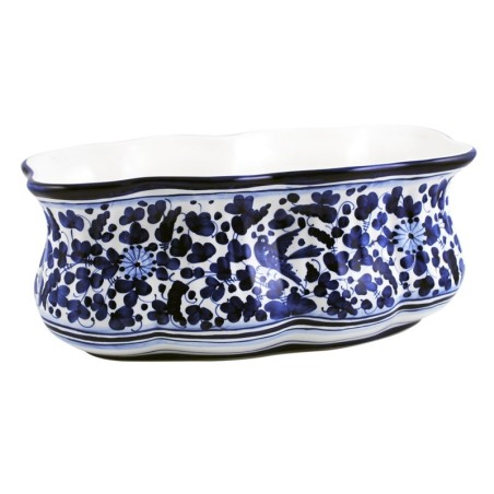 Jardinière 40x20cm Arabesco Blu