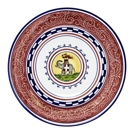 Dinnerware Palio di Siena - Torre Handcrafted Deruta Pottery