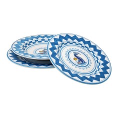 Round wall clock 12" Palio di Siena - Onda Italian Pottery 2