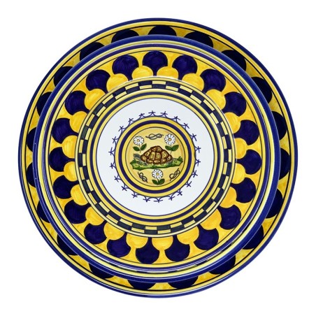 Dinnerware Palio di Siena - Tartuca Handcrafted Deruta Pottery
