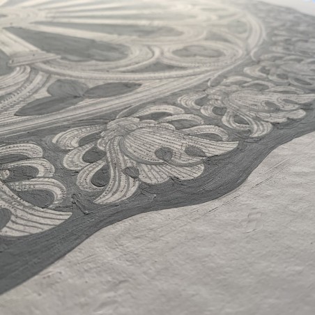 Tavolo in pietra lavica Norcia