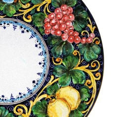 Lava Stone Table Sicilia Italian Pottery 2