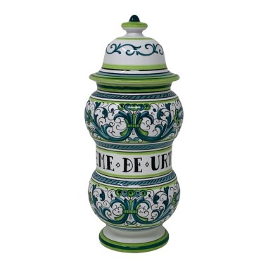 Pharmacy Jar Ricco Deruta Handcrafted Deruta Pottery