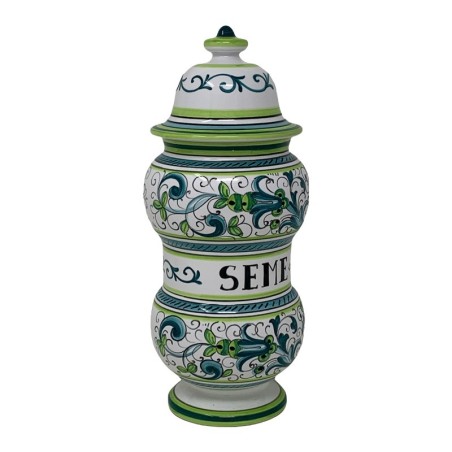 Pharmacy Jar Ricco Deruta Handcrafted Deruta Pottery