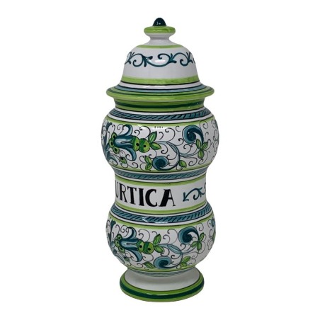 Pharmacy Jar Ricco Deruta Handcrafted Deruta Pottery