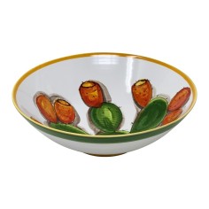 Bowl Taormina Handcrafted Deruta Pottery