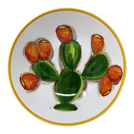 Fico d'India Bowl Italian Pottery