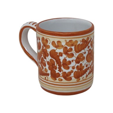 Tasse Mug Arabesco Céramique artisanale italienne originale de Deruta