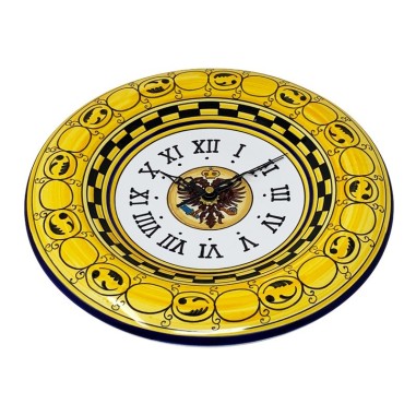 Round wall clock 12" Palio di Siena - Aquila