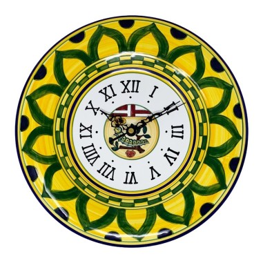 Horloge murale rond 30cm Palio di Siena - Bruco