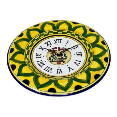 Horloge murale rond 30cm Palio di Siena - Bruco