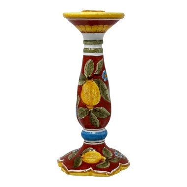 Positano twisted candlestick 9.5"
