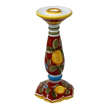 Positano twisted candlestick 9.5"