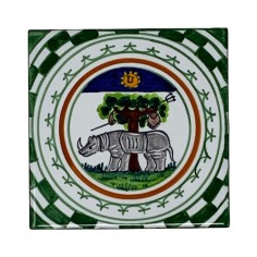 Tile Palio di Siena - Aquila Italian Pottery