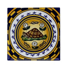 Tile Palio di Siena - Giraffa Italian Pottery