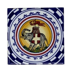 Mattonella Palio di Siena - Pantera