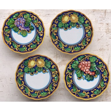 Piatto da muro 22cm Ravello  ceramica di deruta