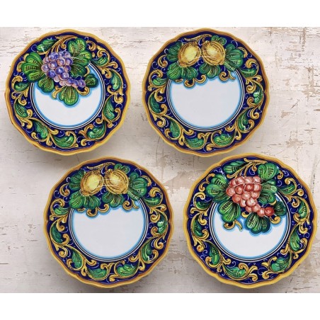 Piatto da muro 22cm Ravello  ceramica di deruta