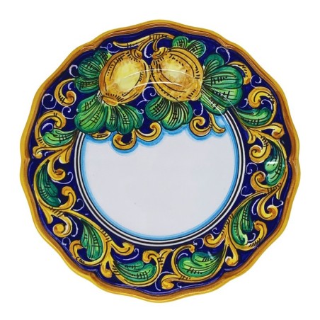 Piatto da muro 22cm Ravello  ceramica di deruta