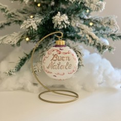 Pallina di Natale 8cm Principessa