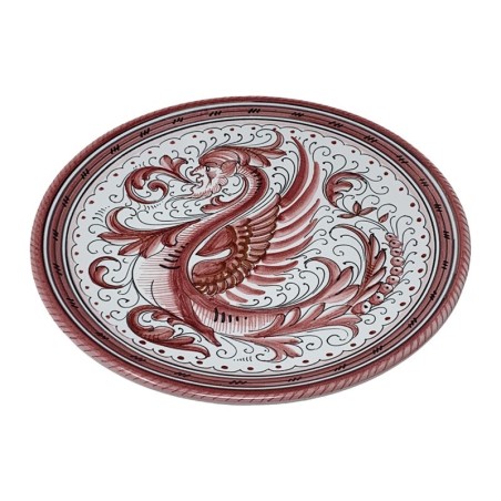 Piatto da muro Raffaellesco Rosso
