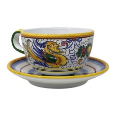 Tazza colazione Arabesco Turchese 2
